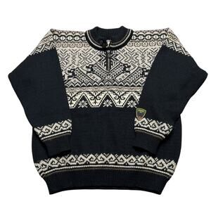 Dale of Norway Nagano Wool Sweater Men’s Small Wool Nordic Pattern Norway Knit